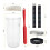 24 oz Glas Sauerteig Anzuchtset mit Spatel, Deckel & Markern 2
