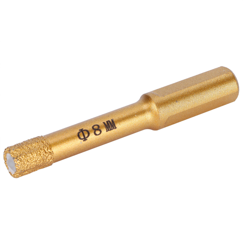 Diamond Drill Bit Hole Saw 8Mm For Glass Tile Marble Ceramic 7611378865226