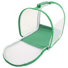 Portable Insect Mesh Cage 360 Fully Transparent Folding Enclosure 15x15x20cm