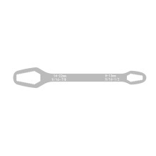 3mm22mm Torx Screwdriver Adjustable Multifunctional Wrench Disc Double Head Multipurpose Spanner Tool