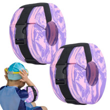 Water Ankle Weights Adjustable Swim Weights Aquatic Cuffs Ankle And Arm Belts Pool Training Purple