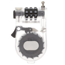 Portable AntiTheft Lock for Snowboards and Scooters, 3Password Security Wire Construction, Compact Lightweight Design