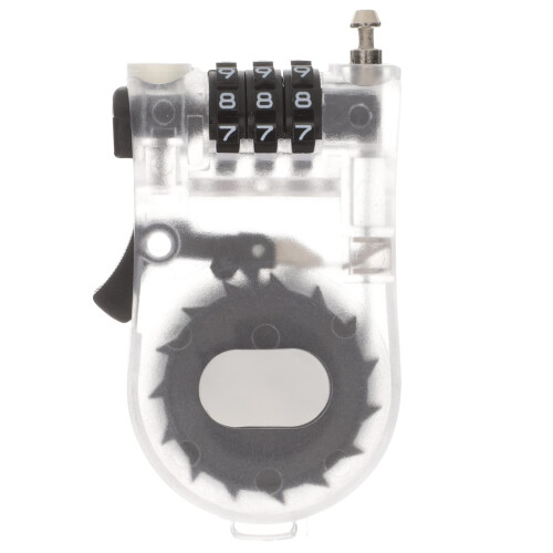 Portable AntiTheft Lock for Snowboards and Scooters, 3Password Security Wire Construction, Compact Lightweight Design