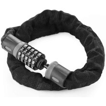 Bicycle AntiTheft Code Locks 0.9M Black Chain Lock For Mountain Bike Electric Bike Motorcycle Cycling Locks