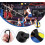 Lightweight volleyball jump belt, training belt for spike techniques, development squeeze belt black 3
