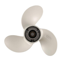 9 1/4 x 9J 3blade aluminum alloy outboard propeller for Yamaha, 9.9–15 HP boat propeller.