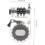 Portable AntiTheft Lock for Snowboards and Scooters, 3Password Security Wire Construction, Compact Lightweight Design 5