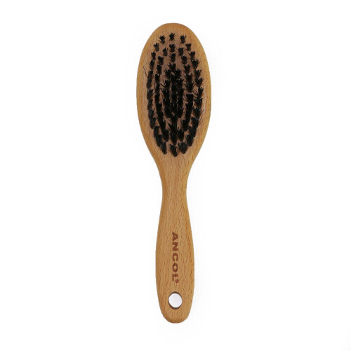 Ancol Heritage Wood Handle Soft Bristle Brush Sml 1