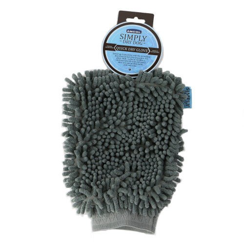 Ancol Simply Dry Dog Noodle Drying Glove 2