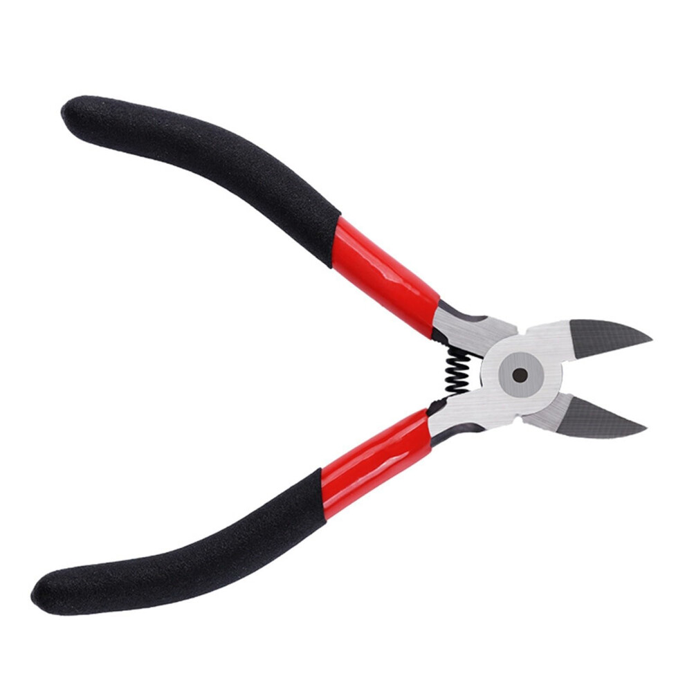 Flush Cut Pliers 5Inch Angled Edges Cutter Clean Precise Wire Cutting Electrician Pliers Professional Crafting Tool 9426802523232