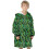 Minecraft Minecraft Blanket Hoodie (Boys Green) 1