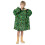 Minecraft Minecraft Blanket Hoodie (Boys Green) 5