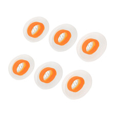 1Set Silikon-Ohrhörer-Abdeckungen, Ohrstöpsel für-Transparent