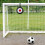 Soccer Goal Target Adjustable Straps Training Equipment For Teens 3
