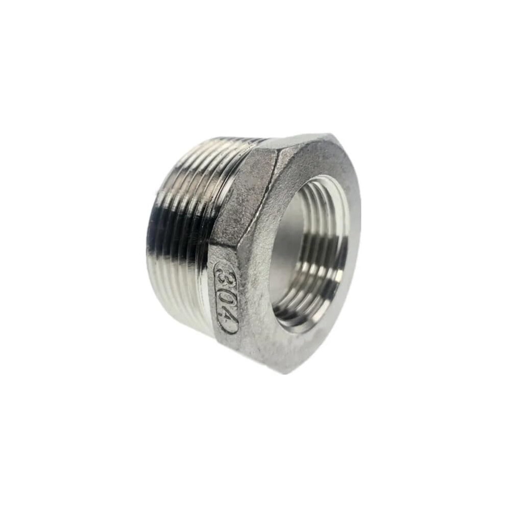 304 Stainless Steel Reducer Male To Female, Reducing Bush Dn50 To Dn20, Pipe Fittings 9412369333186