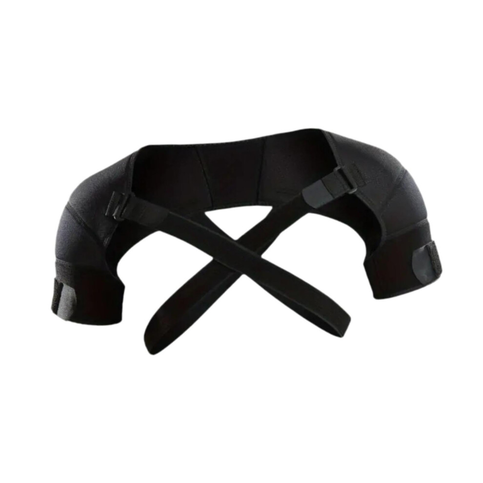 Adjustable Double Shoulder Brace Support Strap for Men and Women Sports Exercise Hiking