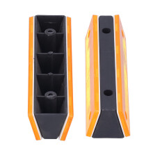 YellowYellow Rectangle Reflective Road Markers 2PCS Highway Traffic Signs