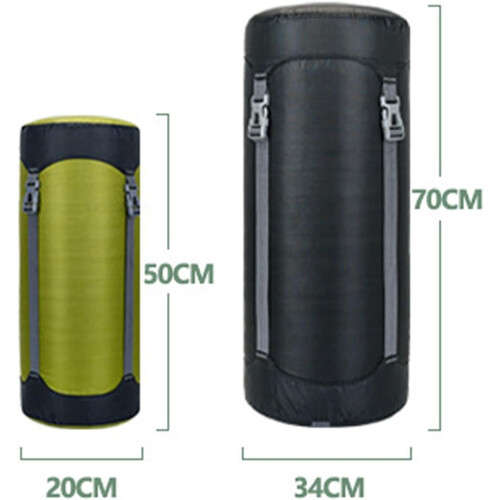 Waterproof Compression Sack for Camping Hiking, Large Capacity Sleeping Bag Stuff Sack, Space Saving Design 2