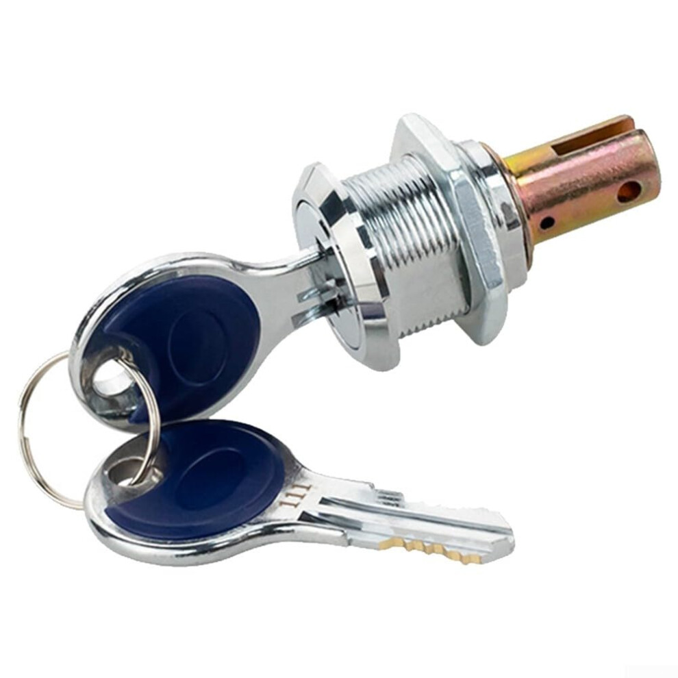 Secure Your Valuables With A Zinc Alloy Lock For Tool Cabinets And Vending Machines, Comes With 2 Keys (Wt9943). 9412369333926