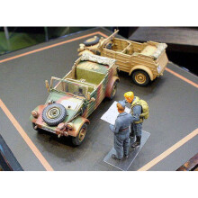 Tamiya 300032501 – 1: 48 WWII German Jeep Type 82 Armoured Combat Panzer K1