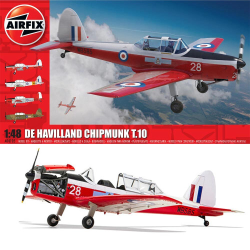 Airfix Airfix de Havilland Chipmunk T.10 Model Kit 1/48 A04105