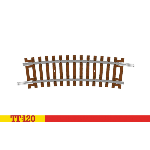 Hornby Hornby TT:120 Half Curve - 1st Radius 15 267mm TT8020