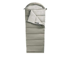 Sleeping Bag Lightweight Double Camping Machine Washable Winter Indoor Outdoor (Light Yellow)