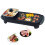 2in1 NonStick Electric Griddle, Fast Heating Frying Pan, Temperature Control 1