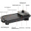2in1 NonStick Electric Griddle, Fast Heating Frying Pan, Temperature Control 3