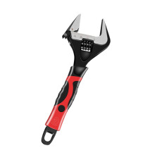 1pc Adjustable Faucet Wrench with Short Handle, Universal Hand Tool for Bathroom and Industrial Applications
