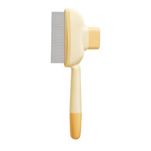 Combi AntiPride – FineToothed Cat Combs AntiDry Brush for Cats Fine Teeth Multifunctional Tool for Pet Hair Grooming – Yellow