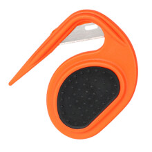 Dog Dematting Comb with Stainless Steel Blades, Pet Grooming Brush for Mats and Tangles, Orange