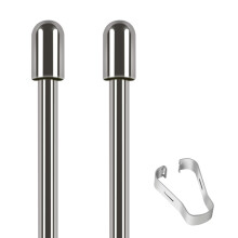 2 x Metal Refills with Round Tip and Secure Clip for Remarkable Writers