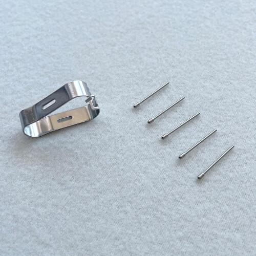 2 x Metal Refills with Round Tip and Secure Clip for Remarkable Writers 1