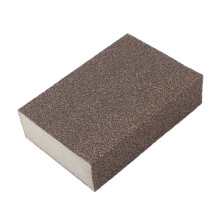 Rectangular Rough Grinding Sanding Sponge Pad Block 100mm x 70mm x 25mm Coarse Grit For Wood Metal
