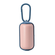Dog Poop Bag Dispenser with Secure Clip for Walking Hiking Camping and Travel Outdoor Use