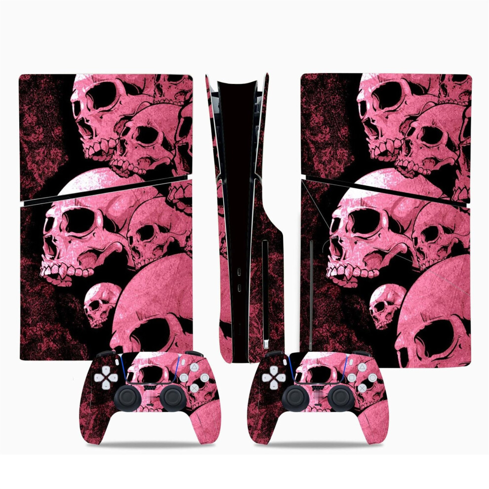 Console Remote Skin Ps5 Slim Disc Digital Editions Vinyl Cover Skins For Console And Controller Scratchresistant 9412369335371