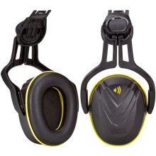 VGard Helmet Mounted Ear Defender, Size Medium, Color Yellow, Compatible With VGard Helmets