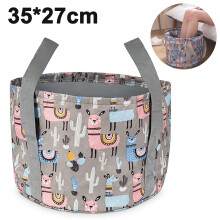 Outdoor Folding Water Basin, Collapsible Foot Basin Leakproof Design Portable Camping Foot Tub For Wide Application