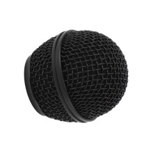 Schwarzes Metal-Mikrofon-Ersetzungskopf 51 mm passend für SM58 BETA58 SV100