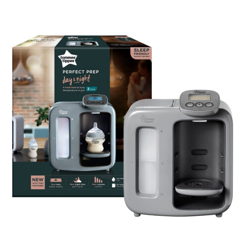 Tommee Tippee Tommee Tippee Perfect Prep Day & Night Baby Bottle Maker Machine Grey