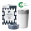 Tommee Tippee Tommee Tippee Twist and Click Advanced Nappy Bin & 1 x Refill Cassette White 2