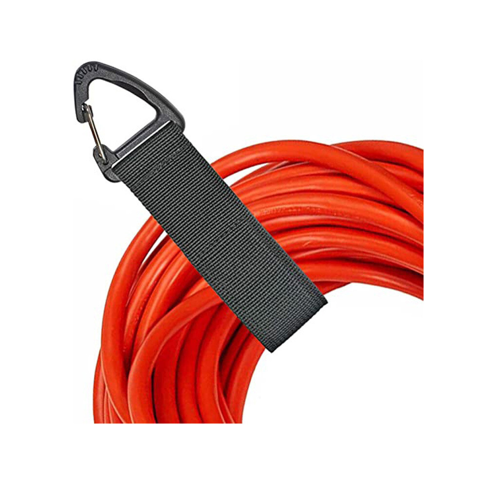 Tangle-Free Solution, Water-Resistant Heavy Duty Storage Strap For Cord Management, Extension Cord Organizer With Rust-Resistant Metal Grommet, 9448196571125