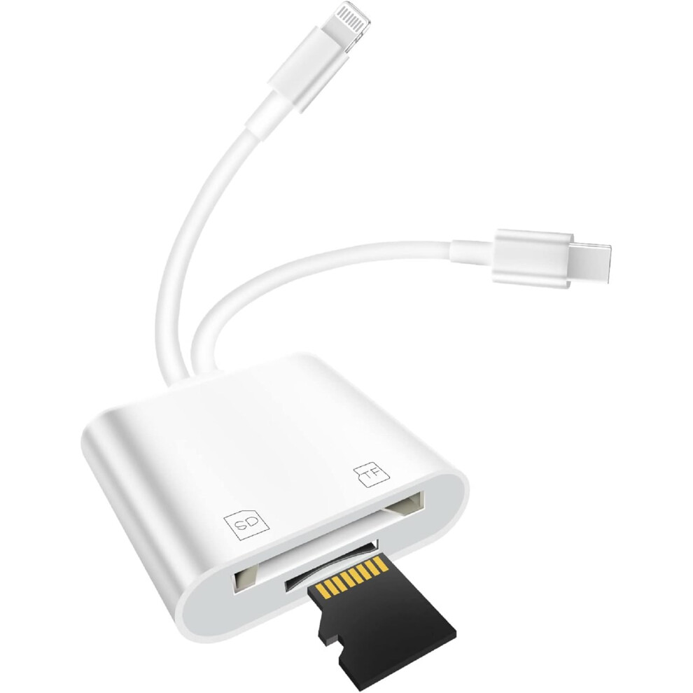 Portable Digital Companion, Ideal For Ios Device, Offers Power Charging Splitter And Plug And Play Functionality For Seamless Data Transfer (30Mb/S) 9128293652780