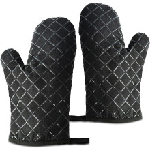 Luvas de silicone para forno e pegadores de panela, ideais para churrasco, feitas com silicone de qualidade alimentar e antiderrapantes para