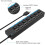 Διαχωριστής USB Plug and Play, Hub 7 θυρών με μεταφορά δεδομένων υψηλής ταχύτητας και 8