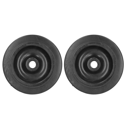 Solid No Flat Wheels For Wright Models Replacement Deck Wheel Kit Rubber Corrosion Resistant Wear Resistant Easy Installation Farming Garden