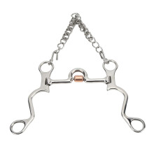 Pelham Horse 130 mm Articulated Mouth Strong Fine Workmanship for Riding Temperatures and Riding