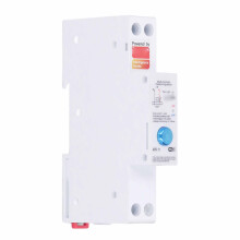 Disjoncteur intelligent WiFi avec protection contre les surcharges et les courts-circuits, boîtier ignifugé, interrupteur de verrouillage, tension