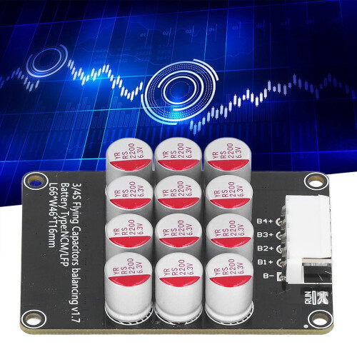 Battery Active Equalizer 5A Lithium Battery Balancer for LTO LFP NCM 3S 4S with Cable 1